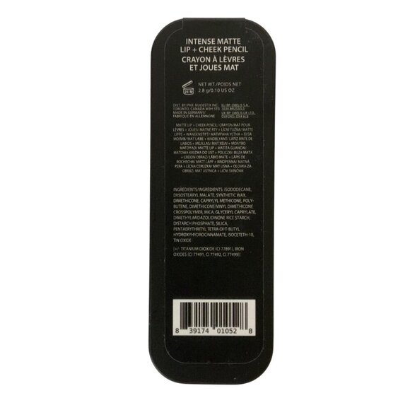 Nudestix Intense Matte Lip & Cheek Pencil SUNKISSED NUDE With Sharpener in Box - Picture 4 of 4